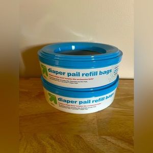 Diaper Pail Refill Bags-2 pack